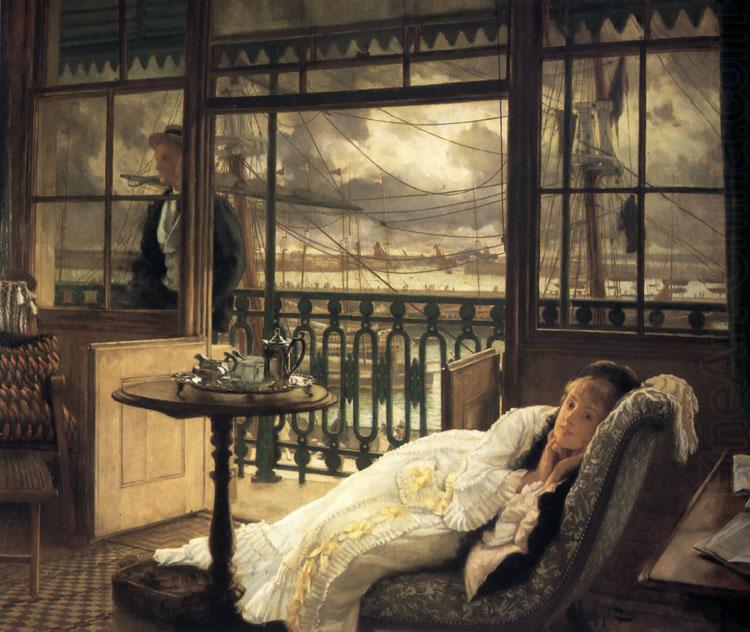 James Tissot A Passing Storm (nn01) china oil painting image